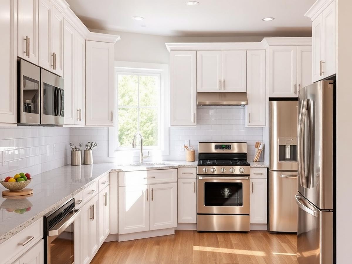 Remodeled residential kitchen